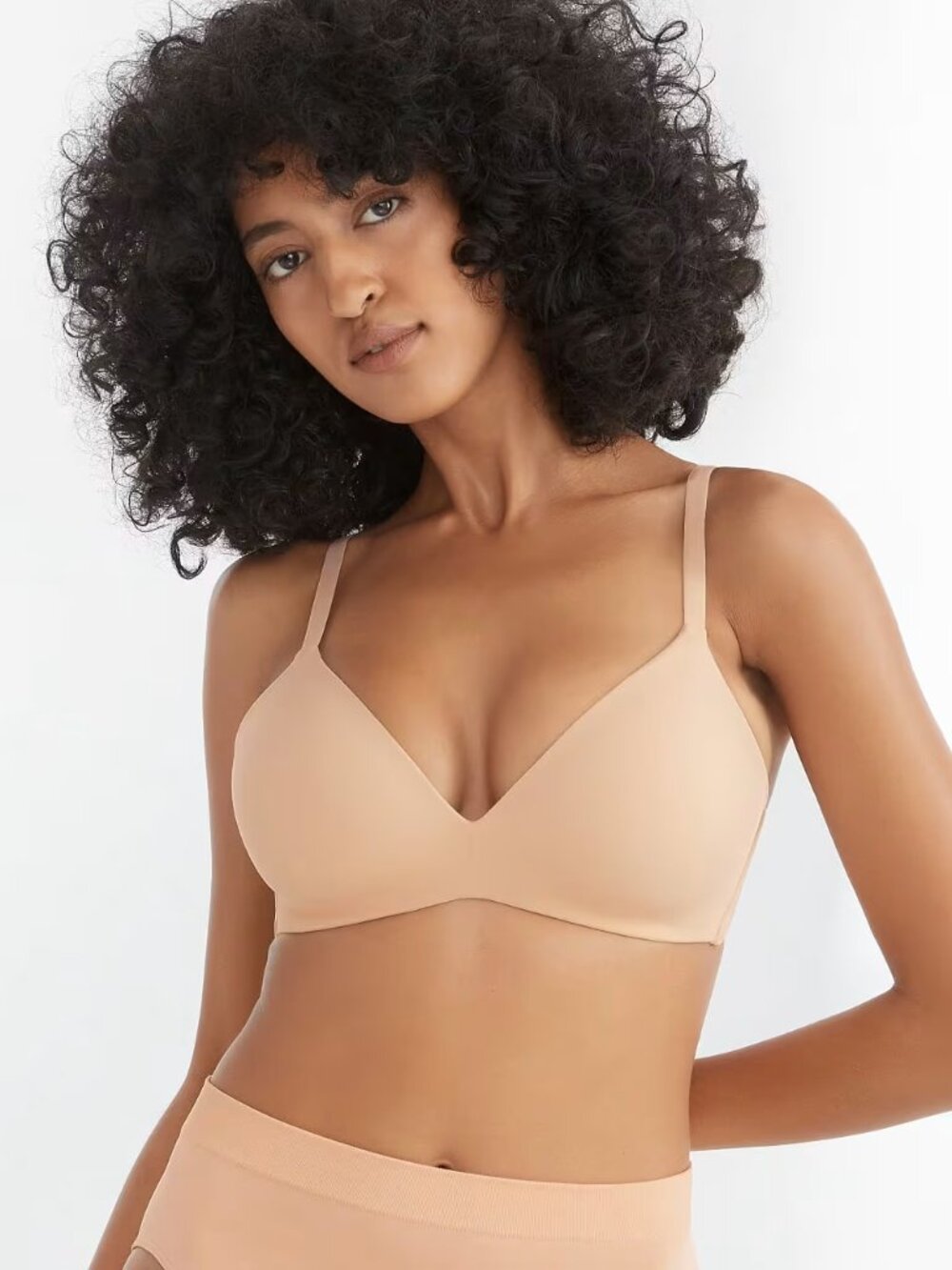 Wacoal How Perfect Wire Free T-Shirt Bra 32DDD 32F